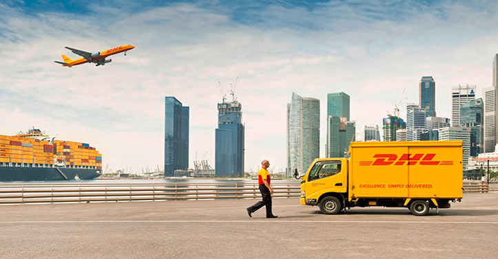 DHL的总体费率上调5.9%